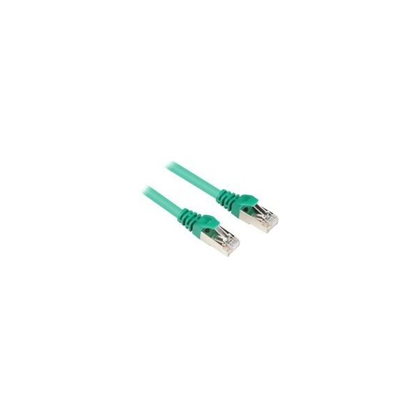 Sharkoon Patchcord CAT.6, SFTP, 1.5m, zielony (4044951017836)