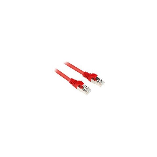 Sharkoon Patchcord CAT.6, SFTP, 1.5m, czerwony (4044951017843)
