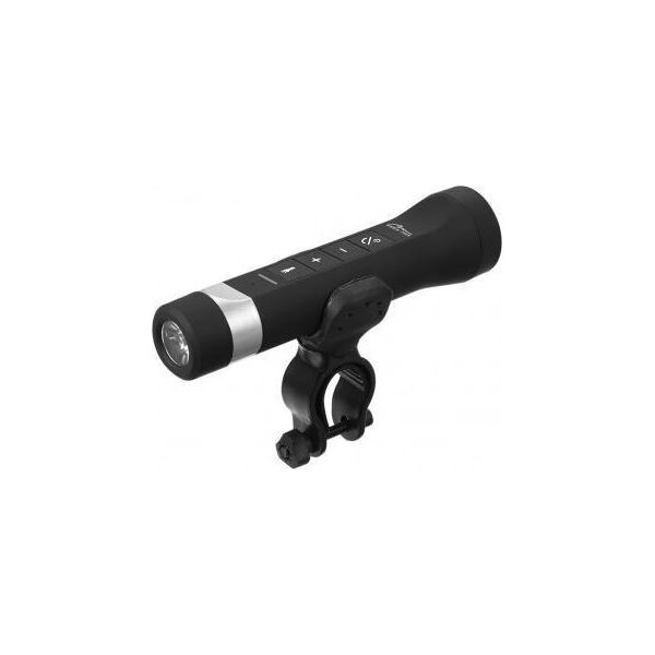 Media-Tech Bike 4in1 Front Light - Lampko/głośnik rowerowy z odtwarzaczem MP3 funkcją transmitera i zestawu głośnomówiącego