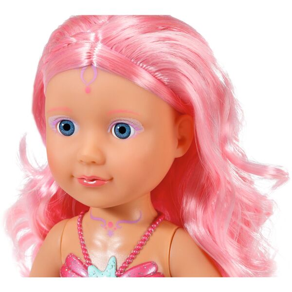Κούκλα Zapf ZAPF Creation BABY born Little Sister γοργόνα 46cm (συμπεριλαμβανομένου χτένας και τιάρας)
