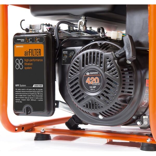 Agregat Daewoo GDA 7500DPE-3 DUAL POWER 6500 W 3-fazowy