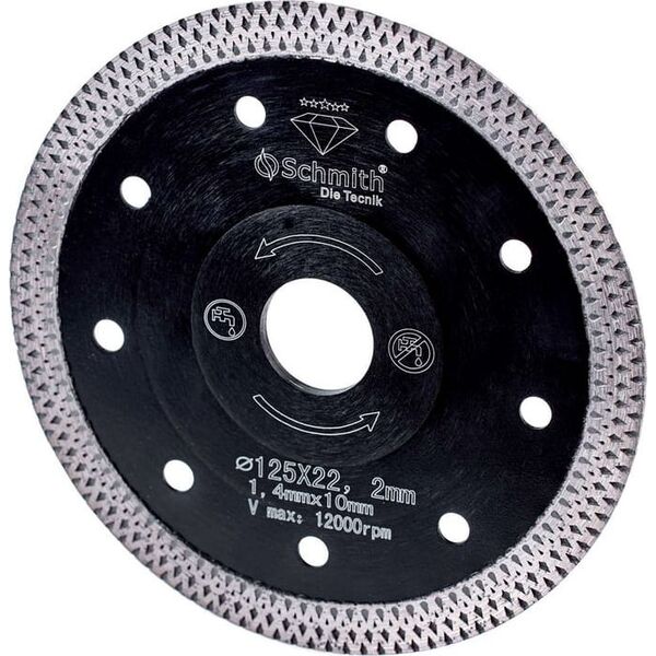 Schmith Tarcza diamentowa Ultra cienka 125x1,4x10x22,2mm