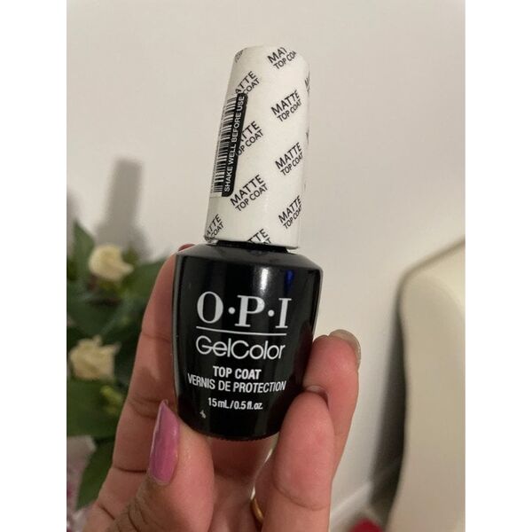 OPI Opi, Gel Color, Top Coat, Ημιμόνιμο Βερνίκι Νυχιών, GC 031, Ματ, 15 ml Για Γυναίκες