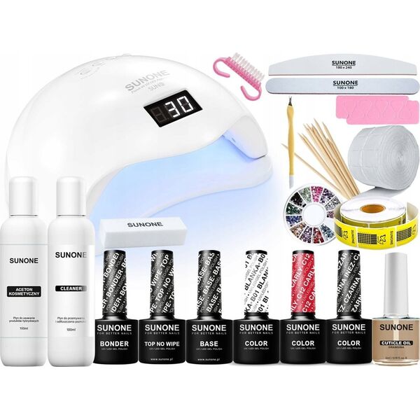 Sunone Zestaw do manicure hybrydowego Sunone S02 Timer