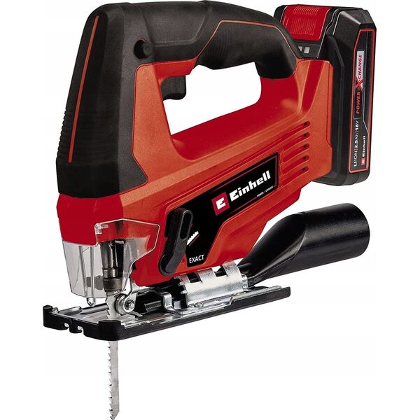 Einhell Einhell cordless jigsaw TC-JS 18 Li (red/black, Li-ion battery 2.5Ah, E-Box Basic case)
