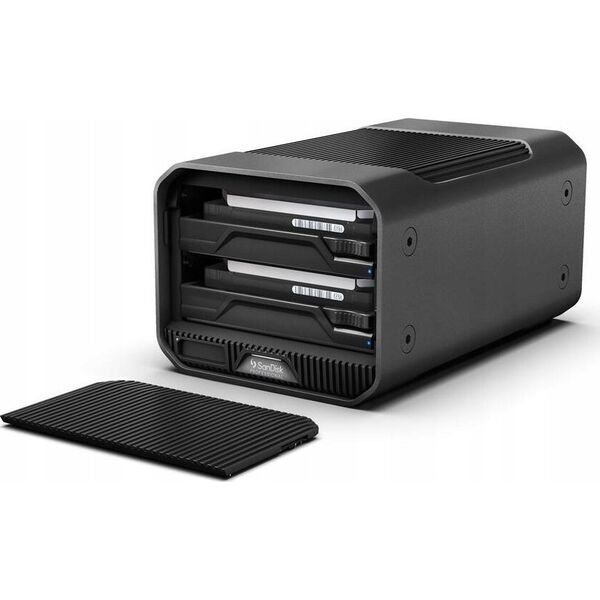 Dysk zewnętrzny HDD SanDisk SanDisk Professional G-RAID MIRROR - Festplatte - Enterprise - 24 TB - extern (Stationar) - USB 3.2 Gen 1 / Thunderbolt 3 (USB-C Steckverbinder) - 7200 rpm - Space-grau
