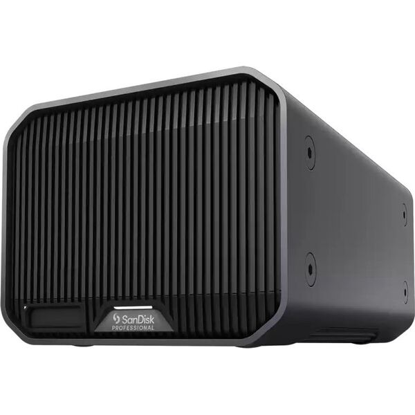 Dysk zewnętrzny HDD SanDisk SanDisk Professional G-RAID MIRROR - Festplatte - Enterprise - 24 TB - extern (Stationar) - USB 3.2 Gen 1 / Thunderbolt 3 (USB-C Steckverbinder) - 7200 rpm - Space-grau