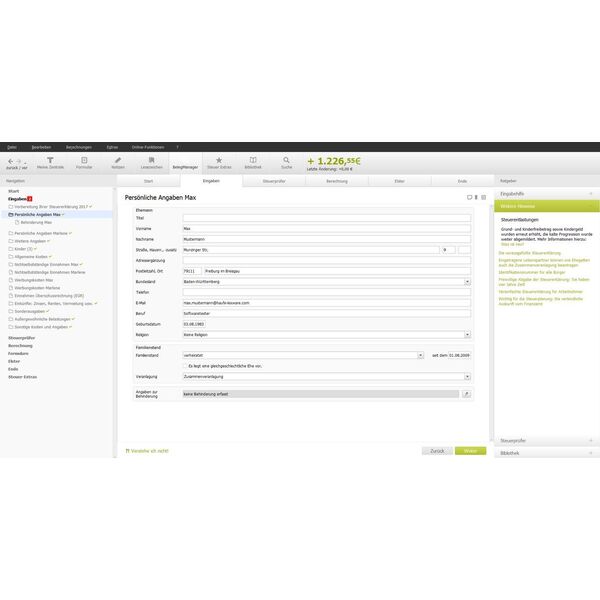 Program Lexware Lexware TAXMAN 2023 Księgowość 1 x licencja