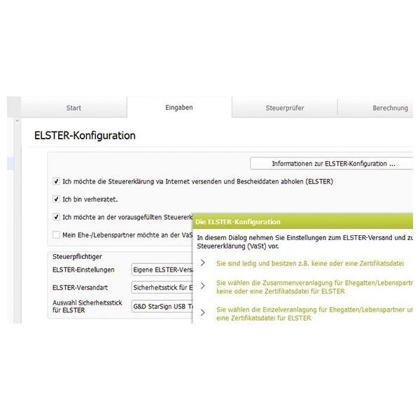Program Lexware Lexware TAXMAN 2023 Für Selbstständige Księgowość 1 x licencja