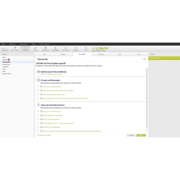 Program Lexware Lexware TAXMAN 2023 Für Selbstständige Księgowość 1 x licencja
