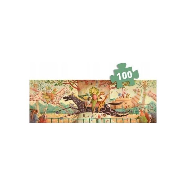Djeco Dėlionė - Jodinėjimas (100 detalių)