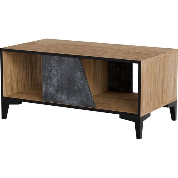 Cama Meble Stolik kawowy/ława OVO 90x50xH39 dąb/beton