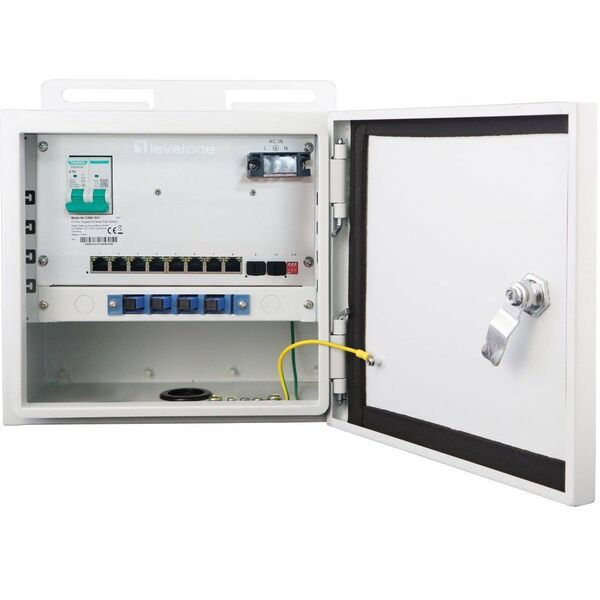 Switch LevelOne LevelOne Switch 10x GE OSW-1031, 8x Outputs 802.3at/af  PoE