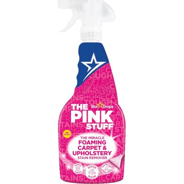 The Pink Stuff Pianka do czyszczenia THE PINK STUFF spray do dywanów i tapicerki 500 ml