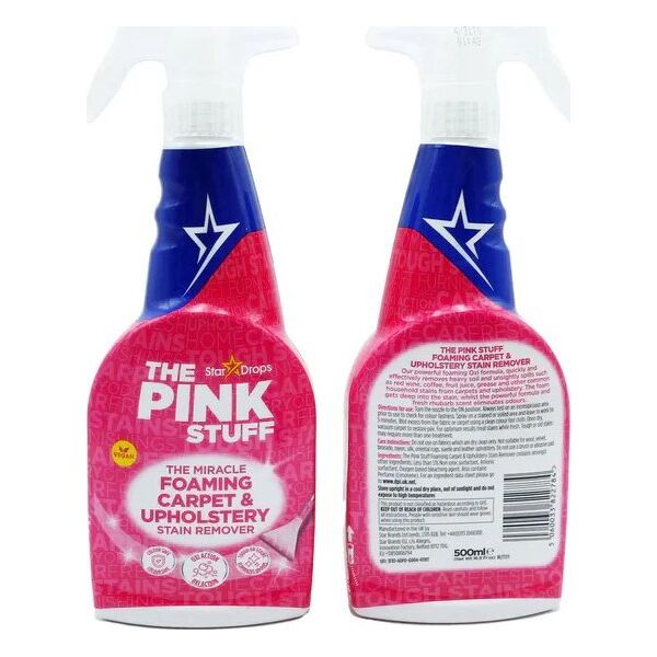 The Pink Stuff Pianka do czyszczenia THE PINK STUFF spray do dywanów i tapicerki 500 ml