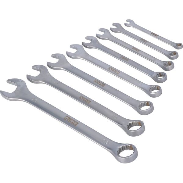 Faster Tools FASTER TOOLS Klucze płasko-oczkowe satyna zestaw 8 - 22 one size