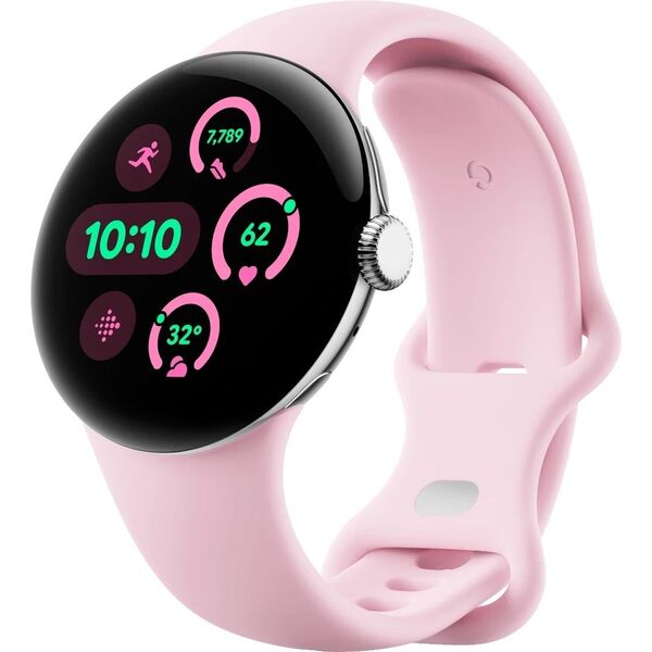 Έξυπνο ρολόι Google Pixel Watch 3 (41mm) WiFi ροζ χαλαζίας