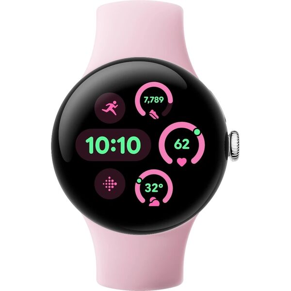Έξυπνο ρολόι Google Pixel Watch 3 (41mm) WiFi ροζ χαλαζίας