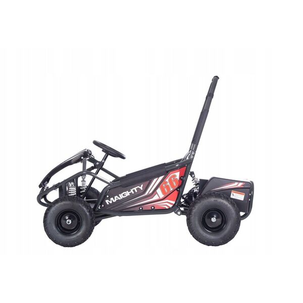 Pojazd Gokart Elektryczny MAIGHTY Czarny EDUKAMP