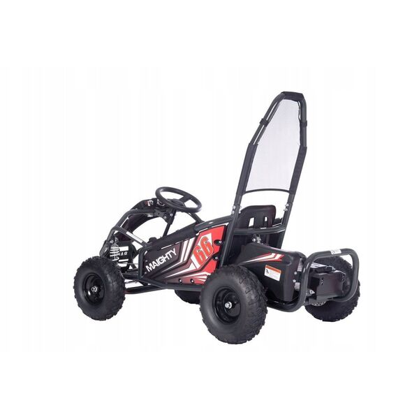 Pojazd Gokart Elektryczny MAIGHTY Czarny EDUKAMP