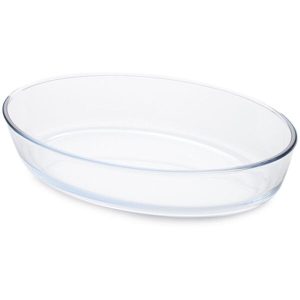 Οβάλ γυάλινο ταψί Borosilicate Glass 35x24x7cm / 3L 8006043023299