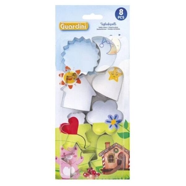 Σετ καλουπιών Piparkuku 8 τεμάχια assorti 8006043023015