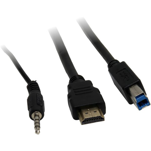 Inter-Tech IPC KVM Switch AC-42HUS HDMI, 4K@60Hz