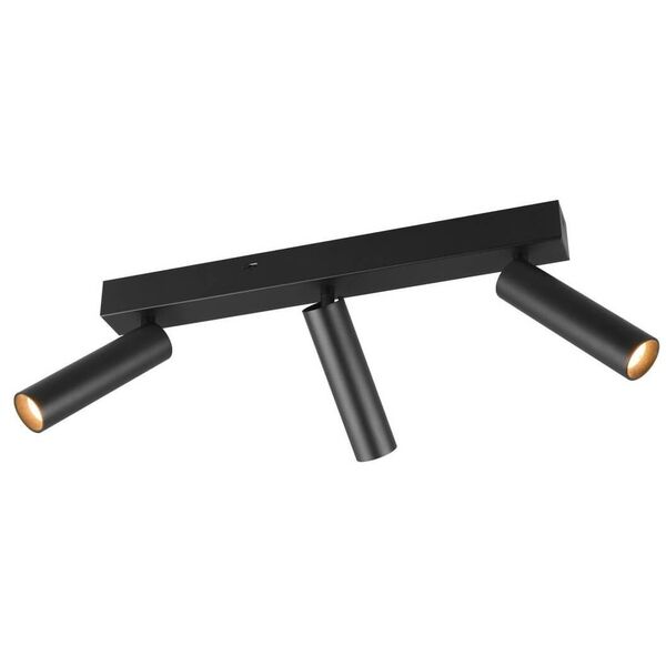 LED προβολέας TRIO AMBALA, 3x5W, 2300/3000/4000K 3x500 lm μαύρο 16.5x15x4cm