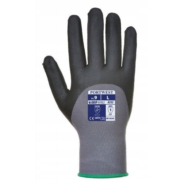 Dermiflex Ultra νιτρίλιο 3/4 βυθισμένο A352 μέγεθος 8/M