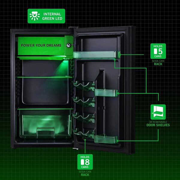 Ukonic Kühlschrank XBOX 91L inkl. Eisfach