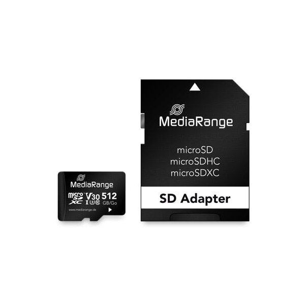 MediaRange MR947 pamięć flash 512 GB MicroSDXC UHS-I Klasa 10