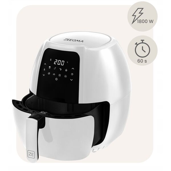 Frytkownica beztłuszczowa Knapper Grand White 6L/7.7L