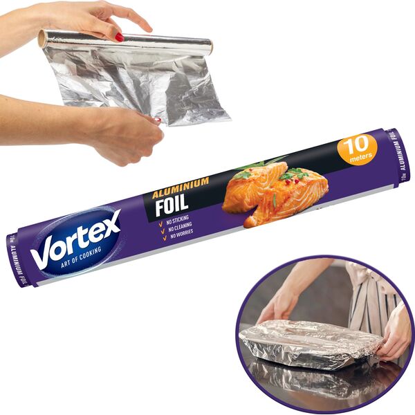 VORTEX Folia aluminiowa Standard 10 m
