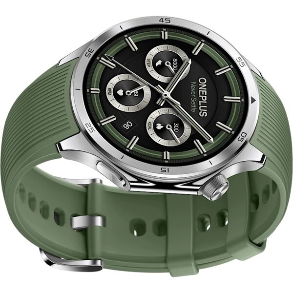 Smartwatch OnePlus Watch 3 46 mm GPS Zielony (Emerald Titanium)