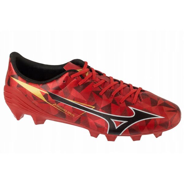 Mizuno Alpha II Select FG P1GA256560 Κόκκινο 40,5
