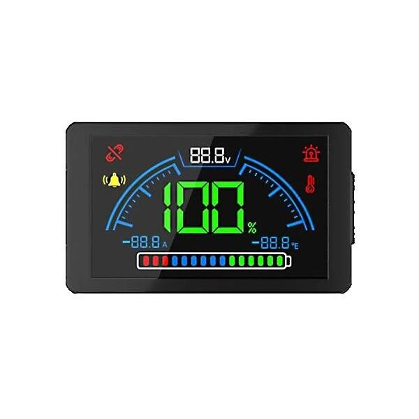 Οθόνη παραμέτρων λειτουργίας μπαταρίας LiFePO4 LCD MPA100