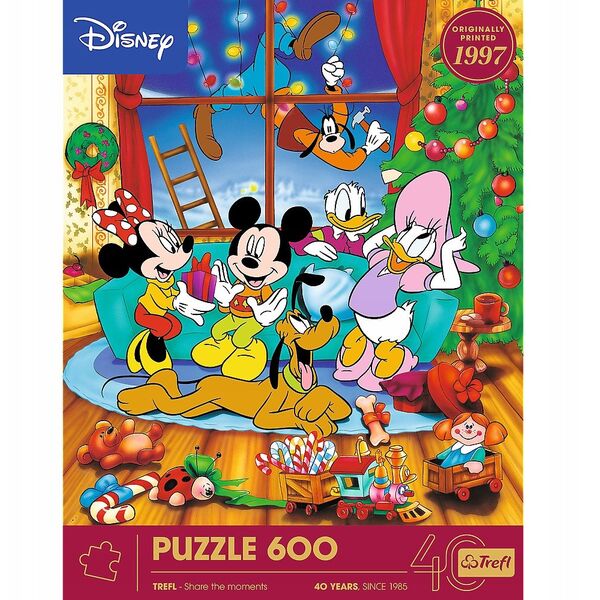 PUZZLE 600EL TREFL MIKI I PRZYJACIELE XMAS P8