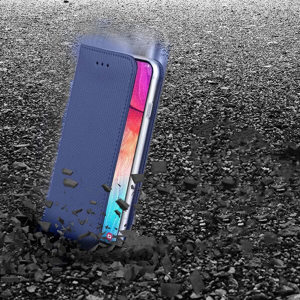 nemo Etui MOTOROLA MOTO G85 5G Portfel z Klapką Flip Magnet granatowe