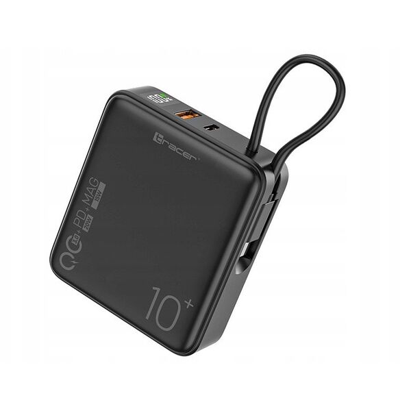 Φορητός φορτιστής TRACER Scout 10000mAh MAG+PD+QC