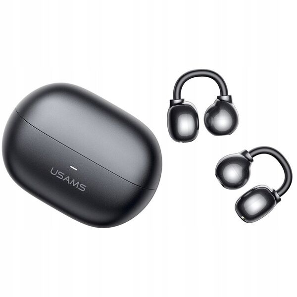 Ακουστικά Bluetooth USAMS Echo R02 Clip-on ασύρματα γκρι