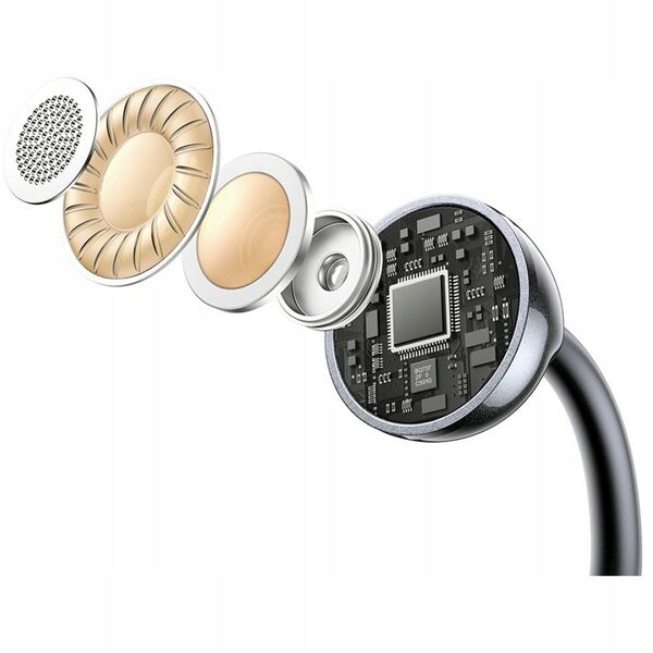 Ακουστικά Bluetooth USAMS Echo R02 Clip-on ασύρματα γκρι