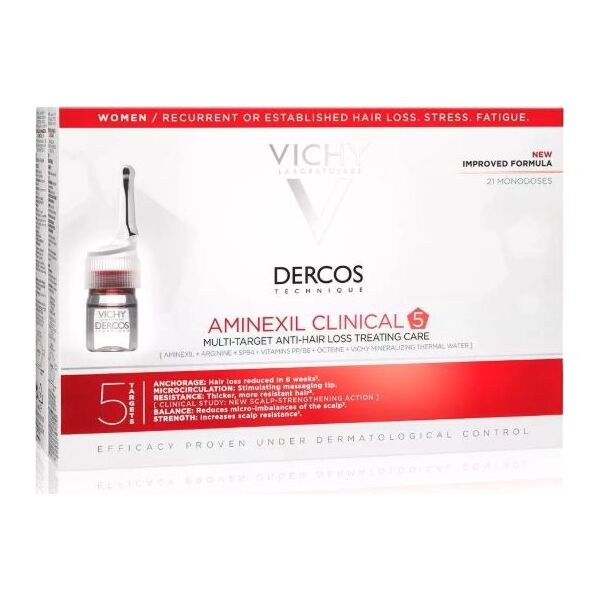 Vichy Dercos Aminexil Clinical 5 Treatment 21x6ml