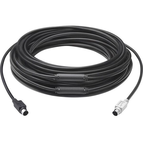 Logitech PS/2 - PS/2, 15m, Czarny (939-001490)