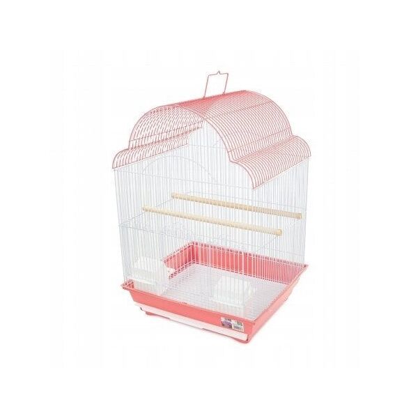 Klatka dla ptak�w, ciemnor�owa,  wym. 40.6 x 36 x 58cm
