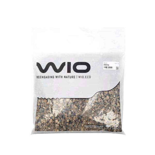 WIO Elderly Gravel, �wir, dekoracyjny, szary/czarny/bia�y,  2kg, worek