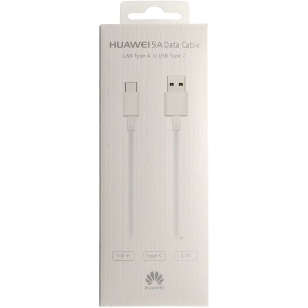 Kabel USB Huawei USB-A - USB-C 1 m Biały (04071497)