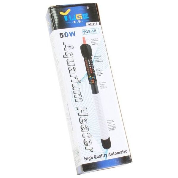 Apte Grzałka do akwarium 50w termostat 230v uniwersalny
