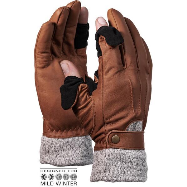 Vallerret Rękawiczki rękawice fotograficzne Urbex Glove Brown XS