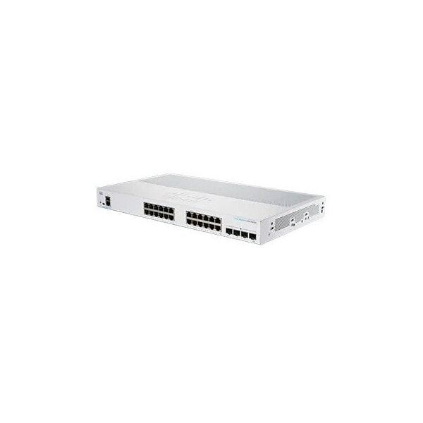 Cisco Cisco switch CBS250-24T-4X, 24xGbE RJ45, 4x10GbE SFP+, fanless - REFRESH