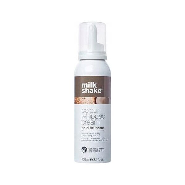 Milk Shake Milk Shake, Colour Whipped Cream, Organic Fruit Extracts, Hair Colour Leave-In Mousse,  Cold Brunette, 100 ml For Women